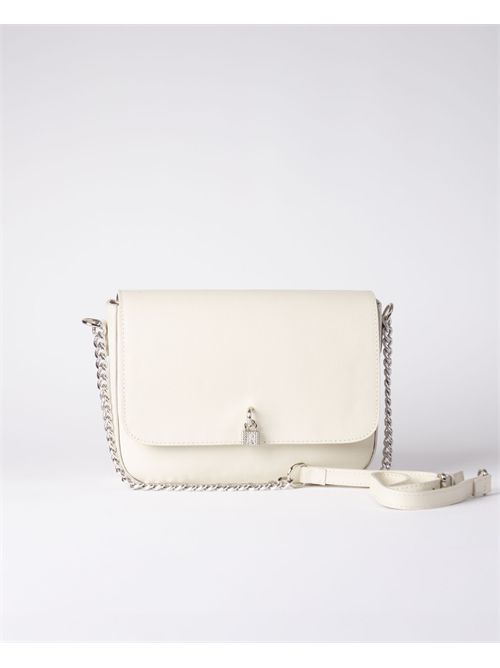 John Richmond Chain Shoulder Bag JOHN RICHMOND | JR-W-1215WHITE/SILVER